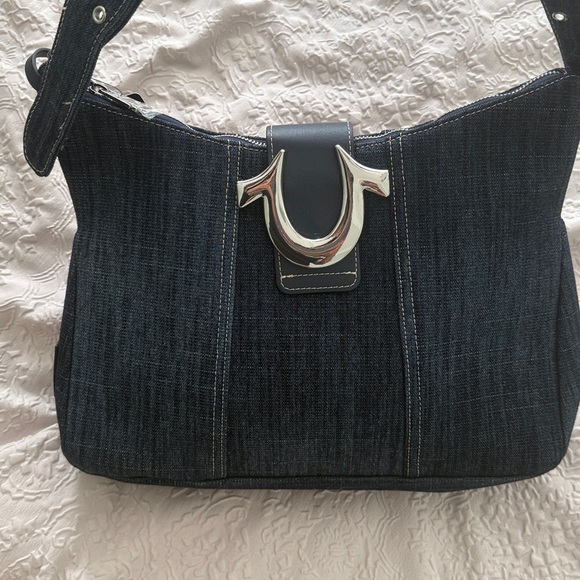 True Religion Dark Denim Hobo Bag - Picture 10 of 12